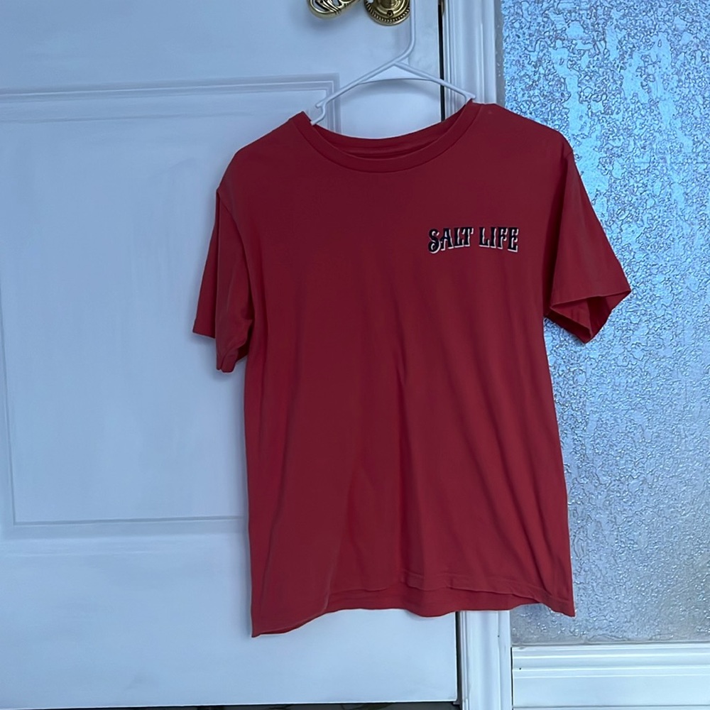 Red salt life tee